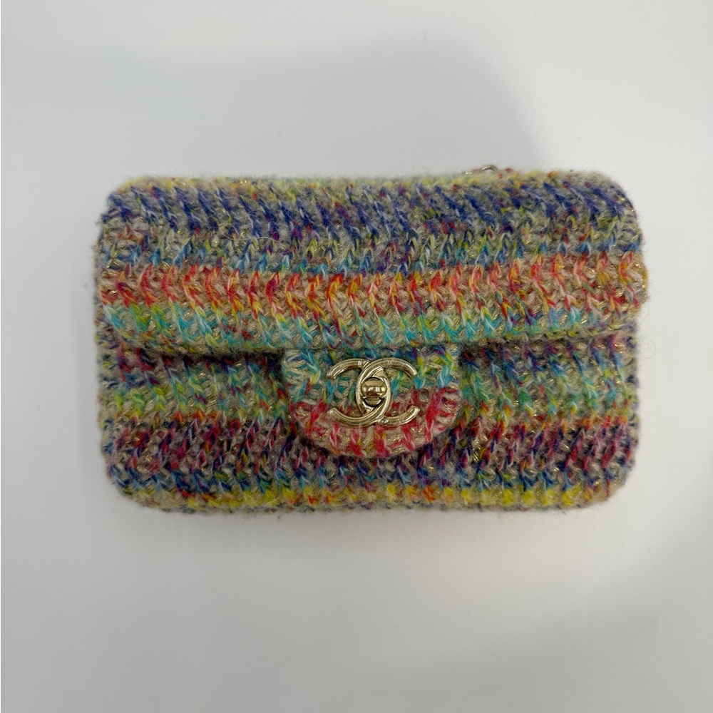 Chanel knit mini Multicolor Bag